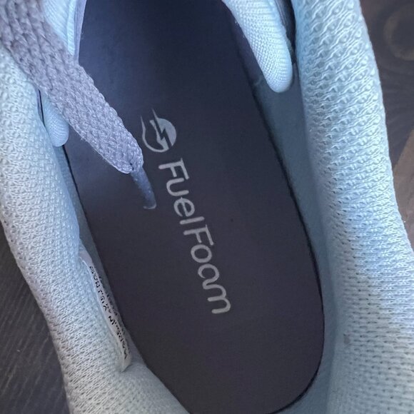 Reebok Training Lace-Up Sneaker Sublite Legend Grey/Blue Size 9 - Picture 6 of 9